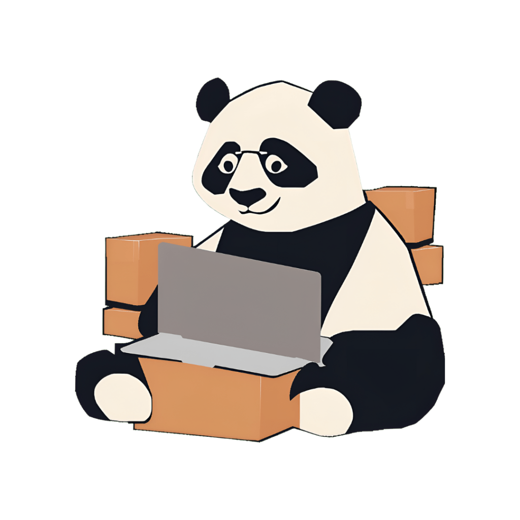 Kreato, the brand mascot of Kreative Workz, assisting customers with packaging design.